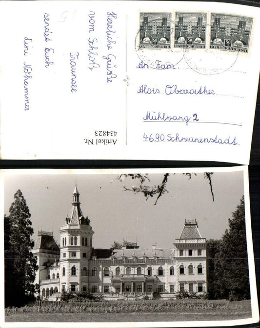 434823,Foto AK Schloss Traunsee
