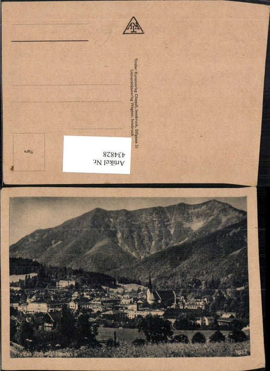 434828,Bad Ischl Totale m. Zimnitz Bergkulisse