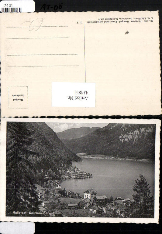 434851,Hallstatt Totale See