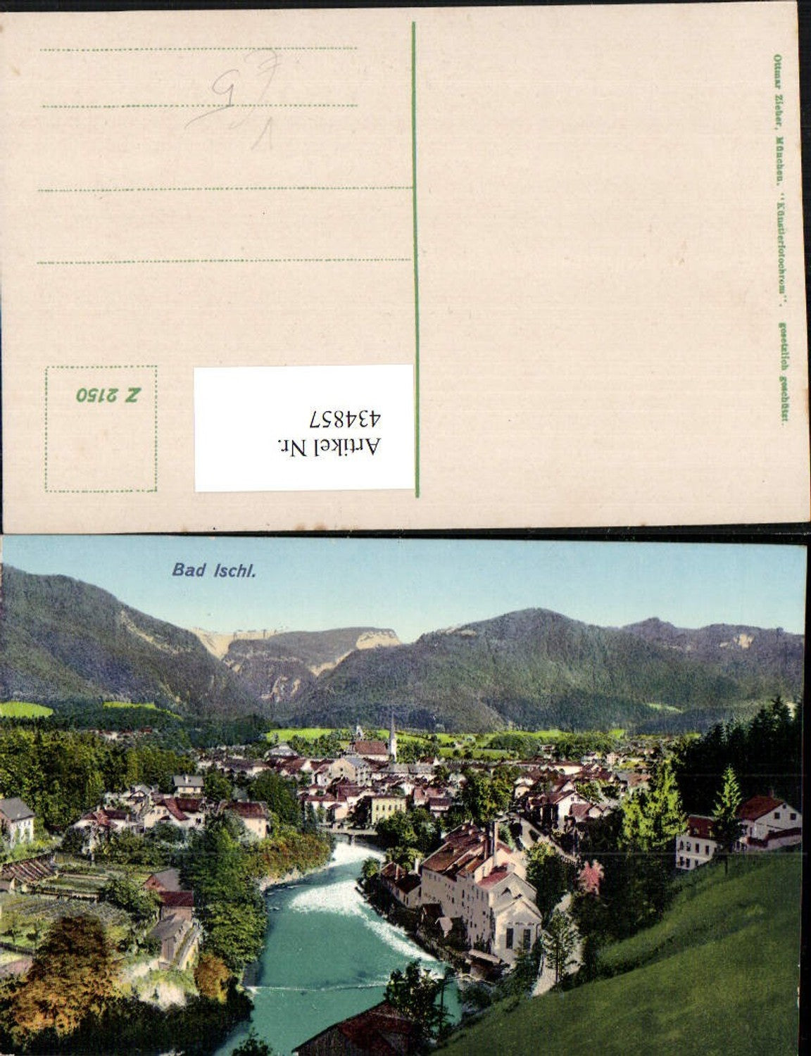 434857,Bad Ischl Totale Bergkulisse pub Ottmar Zieher 2150