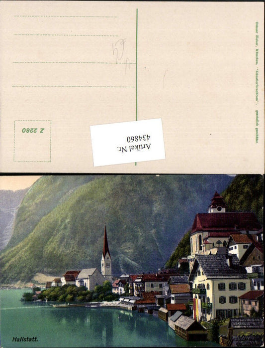 434860,Hallstatt Teilansicht Kirchen pub Ottmar Zieher 2280