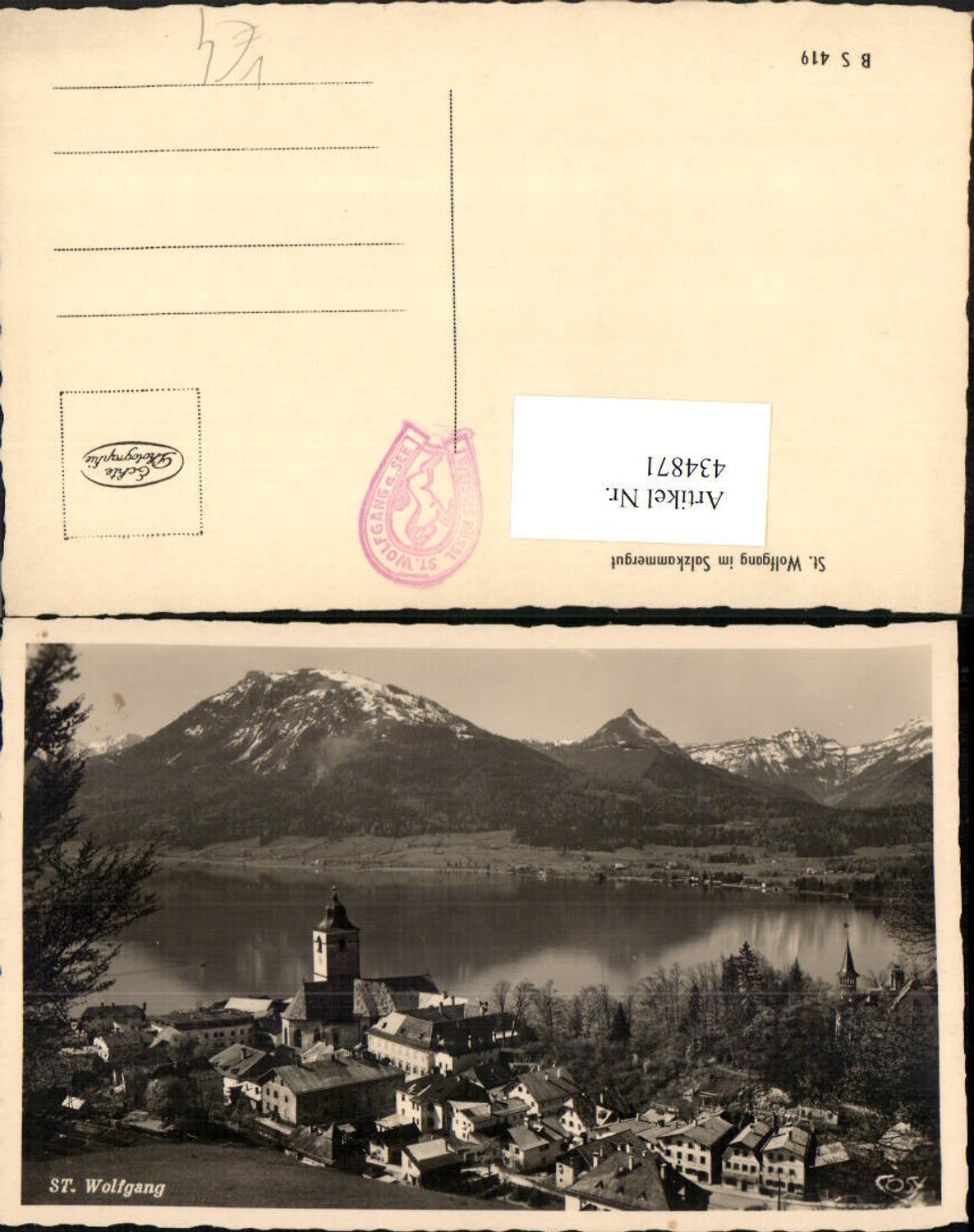 434871,St. Wolfgang am See Totale Bergkulisse pub Cosy