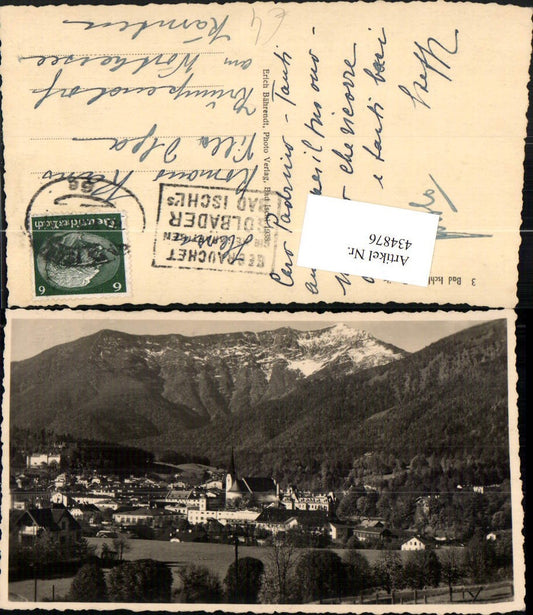 434876,Bad Ischl Totale m. Zimnitz Bergkulisse