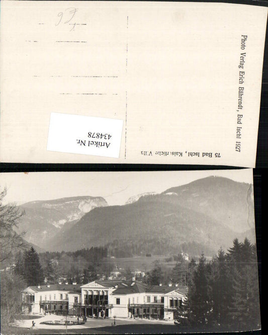 434878,Bad Ischl Kaiserliche Villa pub Foto Erich Bährendt