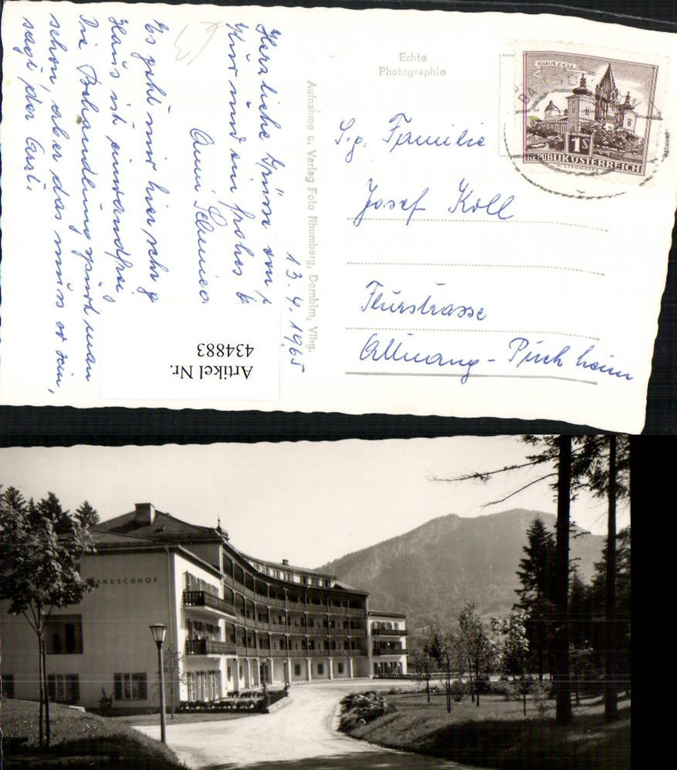 434883,Bad Goisern Hanuschhof Gebäude