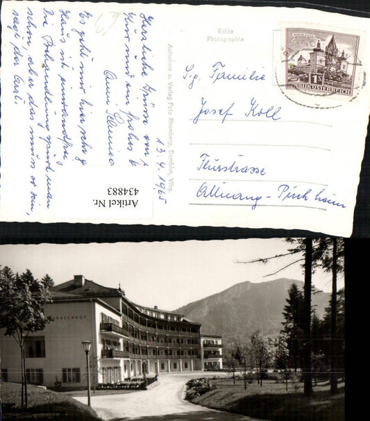 434883,Bad Goisern Hanuschhof Gebäude