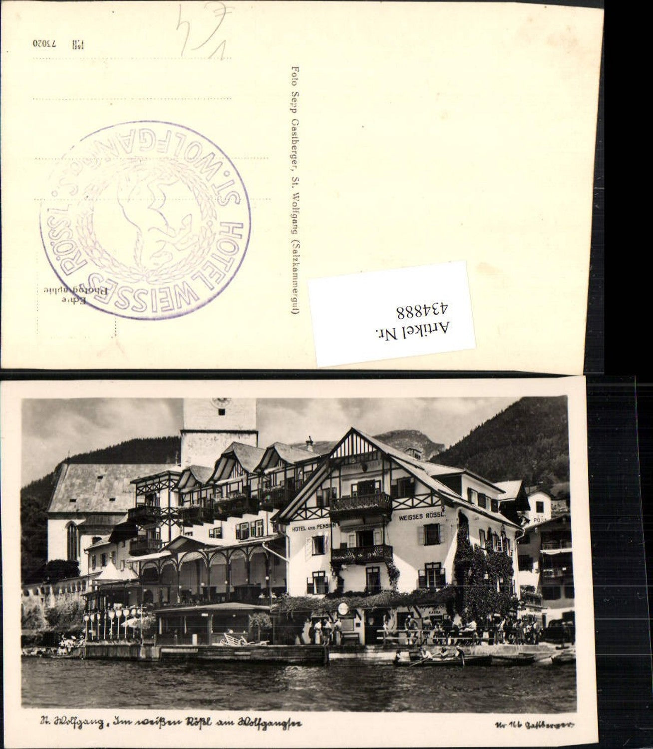 434888,St. Wolfgang Hotel weißes Rössl am Wolfgangsee pub Foto Gastberger 166