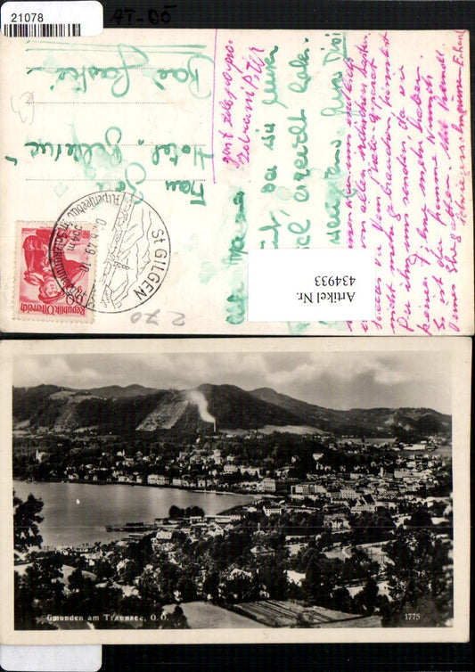 434933,Gmunden Totale am Traunsee