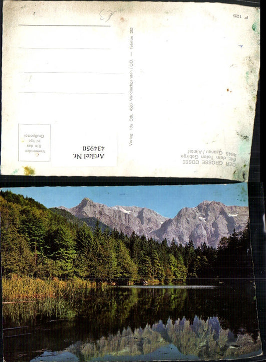 434950,Grünau im Almtal Großer Ödsee See Bergkulisse