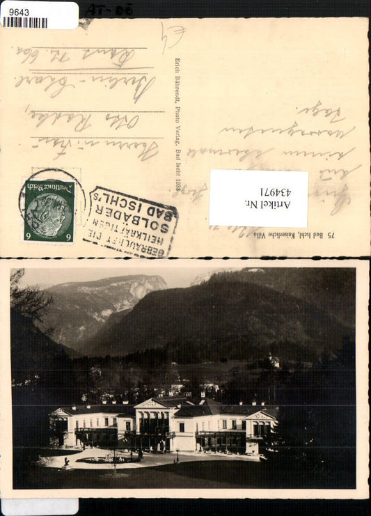 434971,Bad Ischl Kaiserliche Villa