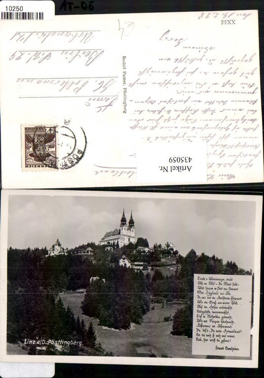 435059,Linz an d. Donau Pöstlingberg Kirche Text