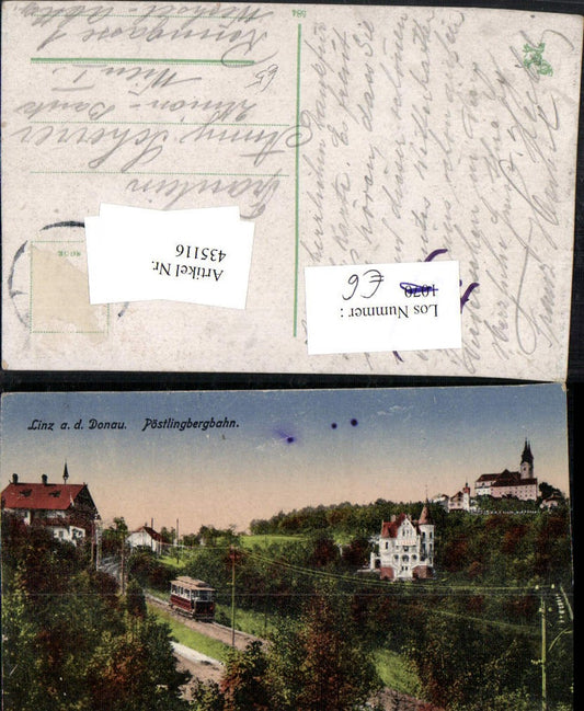 435116,Linz an d. Donau Pöstlingbergbahn Pöstlingberg Kirche