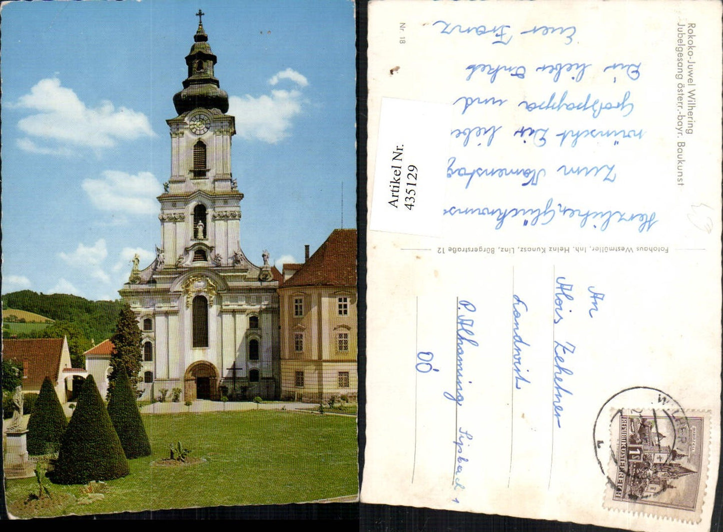 435129,Wilhering Kirche