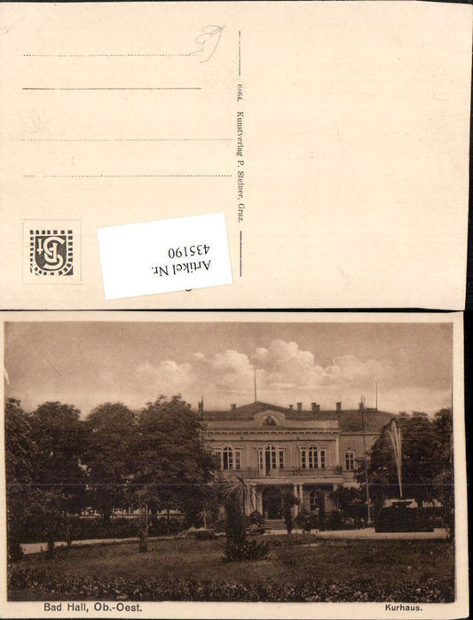 435190,Bad Hall Kurhaus Gebäude