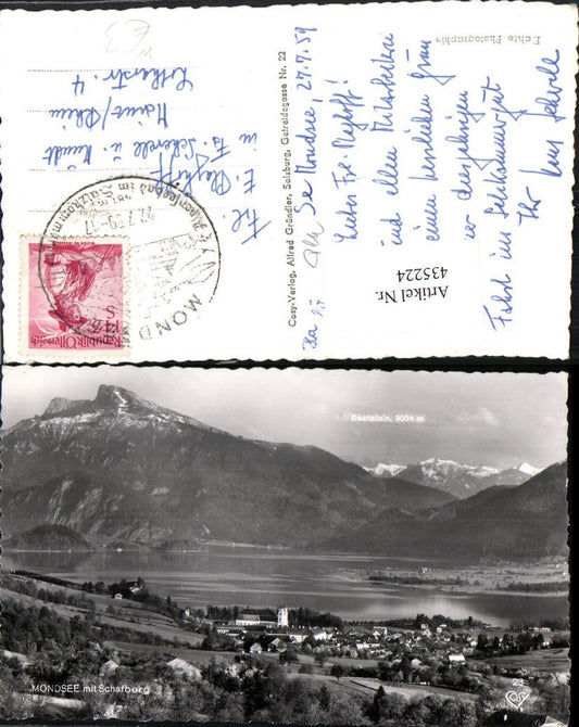 435224,Mondsee Totale m. Schafberg Bergkulisse pub Cosy 23