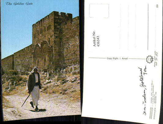 436343,Israel Jerusalem Golden Gate Goldenes Tor
