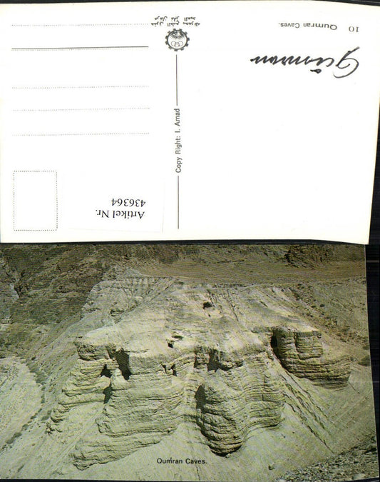 436364,Israel Qumran Caves Höhlen