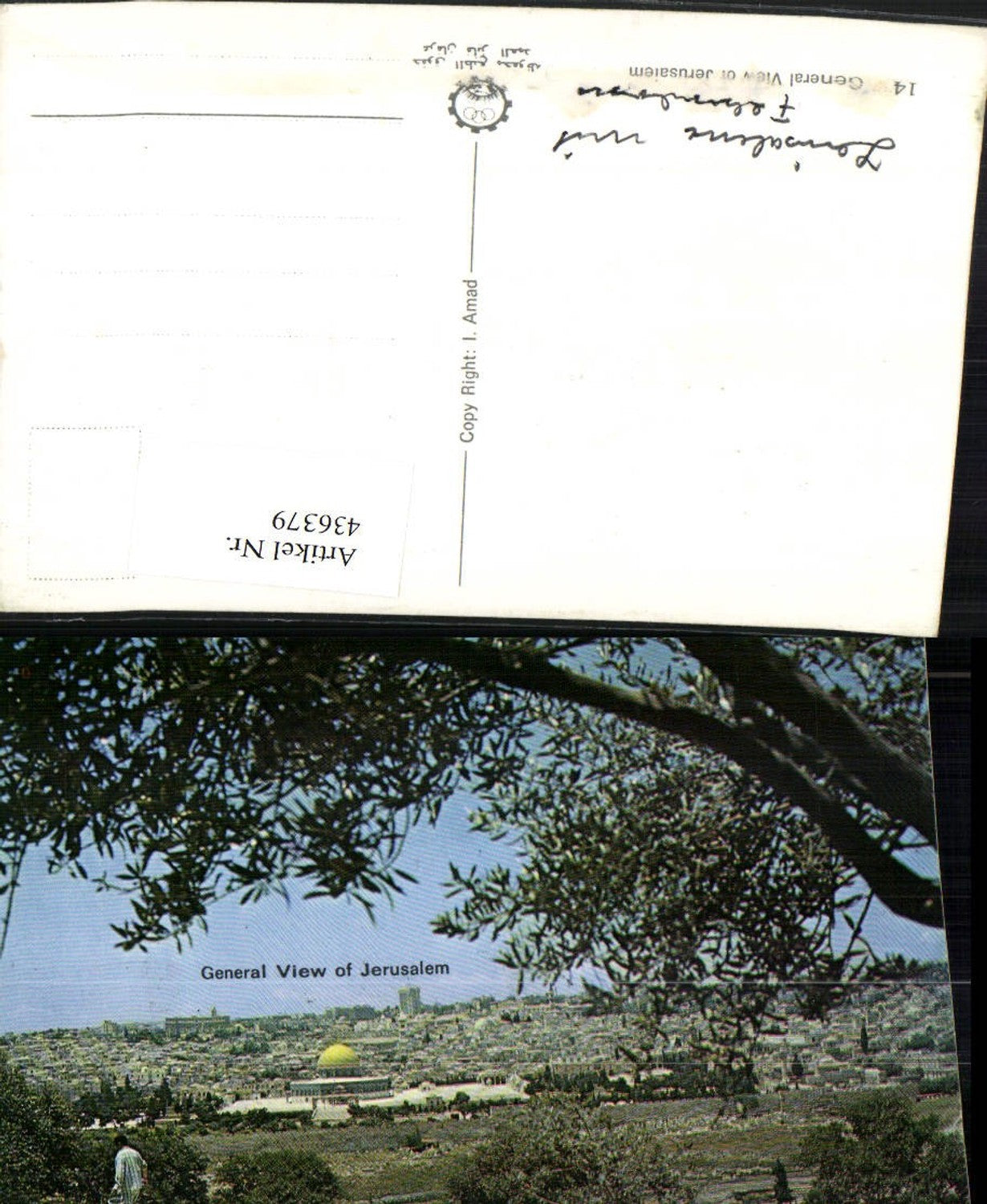 436379,Israel Jerusalem General view Totale