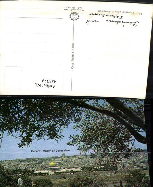436379,Israel Jerusalem General view Totale