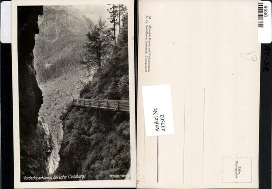 437502,Vorderkaserklamm Klamm Schlucht b. Lofer