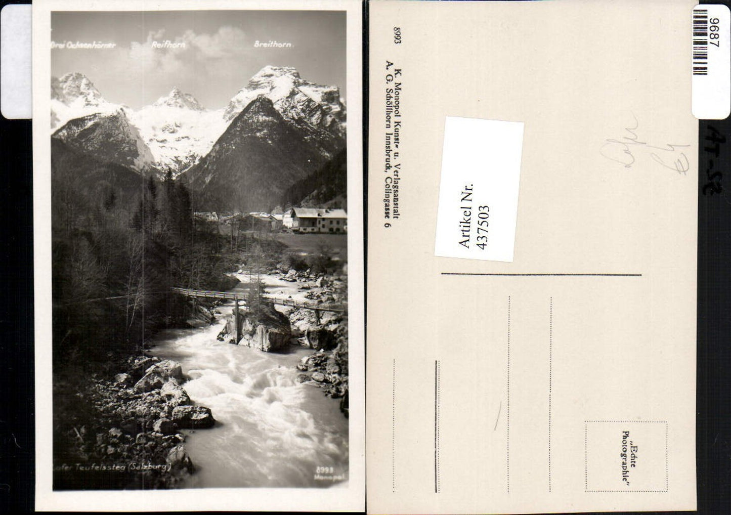 437503,Lofer Teufelssteg Fluss Bergkulisse