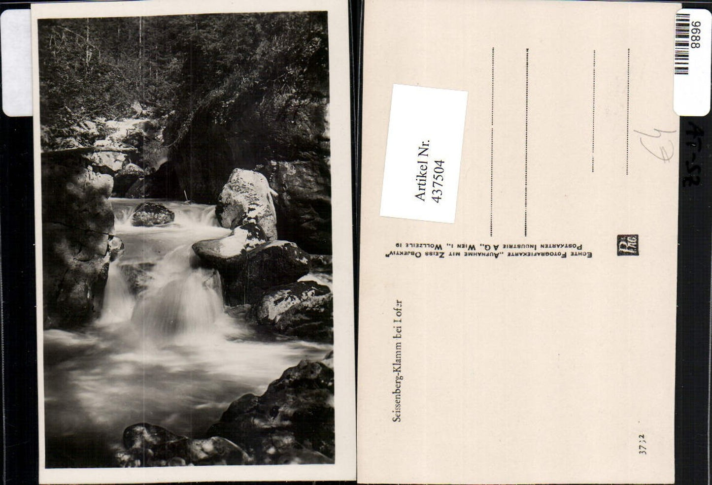 437504,Seissenberg-Klamm b. Lofer Wasserfall