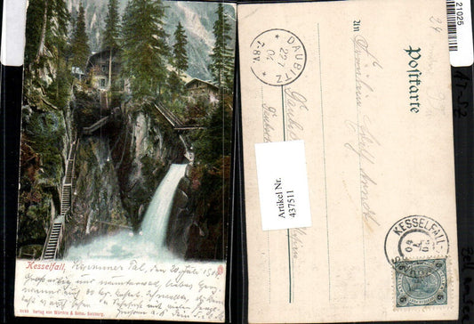 437511,Kesselfall Wasserfall b. Kaprun