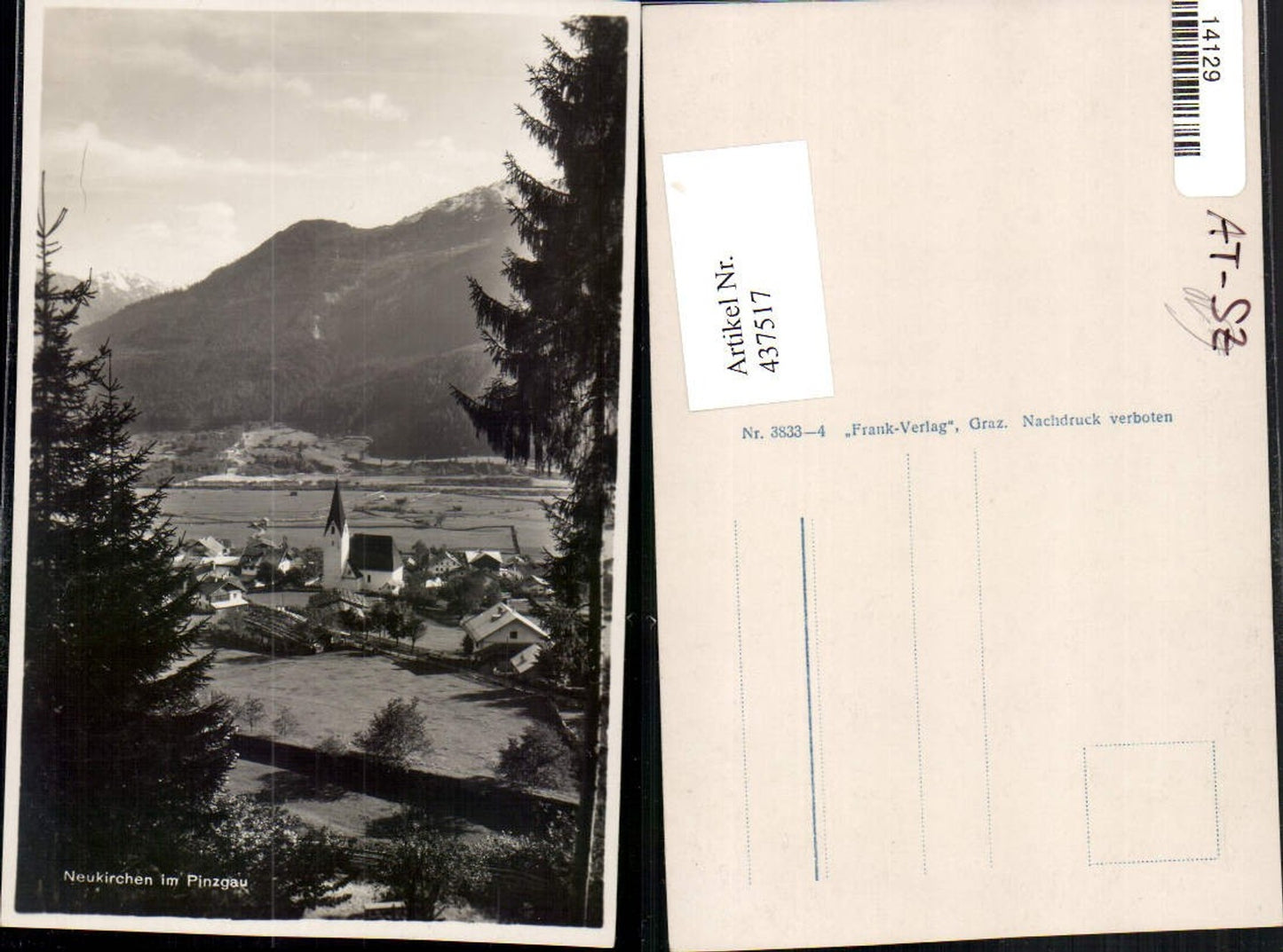 437517,Neukirchen im Pinzgau Totale Bergkulisse