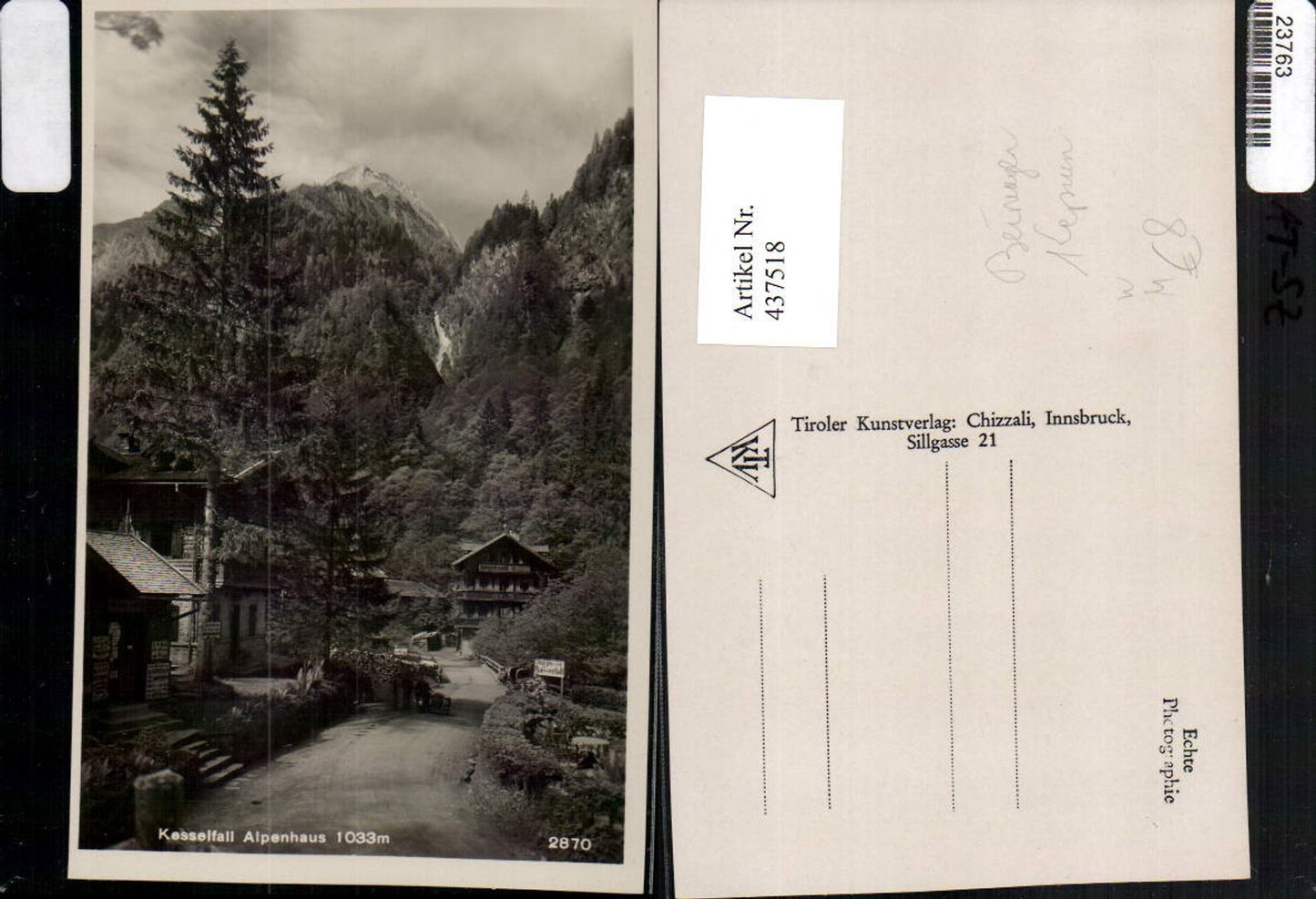 437518,Kesselfall Alpenhaus Kaprun Beiwagen Seitenwagen Beiwagenmaschine