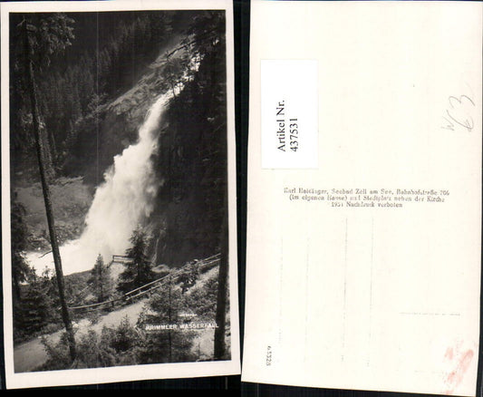 437531,Krimml Unterer Wasserfall