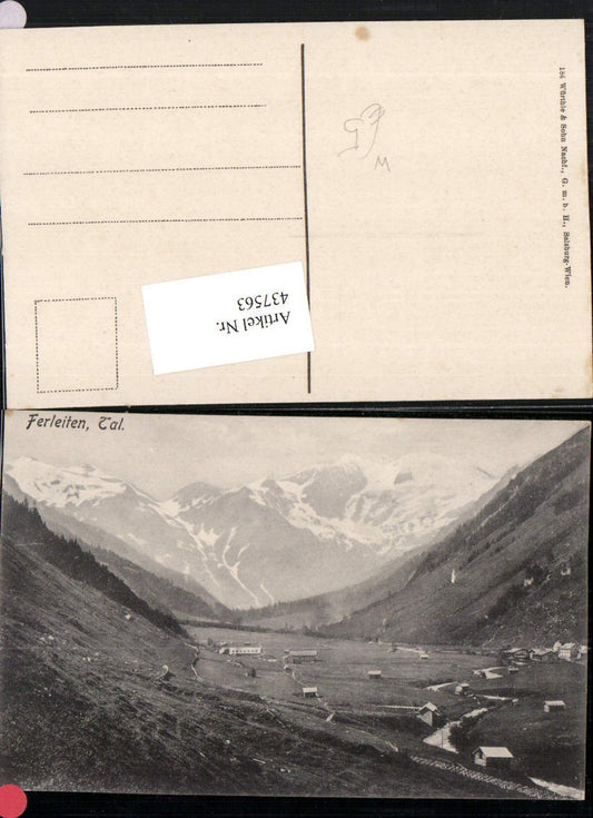 437563,Ferleiten b. Fusch Bergkulisse