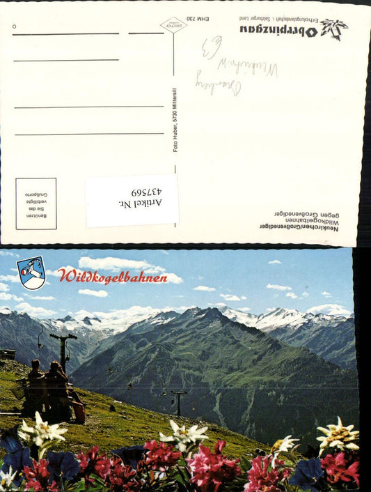 437569,Neukirchen am Großvenediger Wildkogelbahn Sessellift Bergkulisse