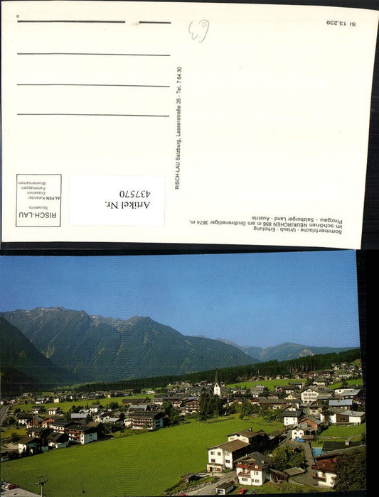 437570,Neukirchen am Großvenediger Totale Bergkulisse