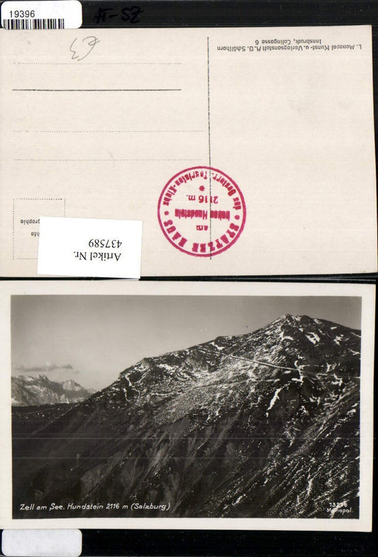 437589,Zell am See Hundstein Bergkulisse