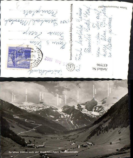 437596,Ferleiten b. Fusch m. Großglockner Bergkulisse