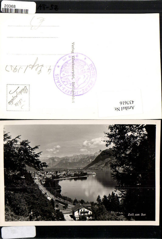 437616,Zell am See Teilansicht Bergkulisse