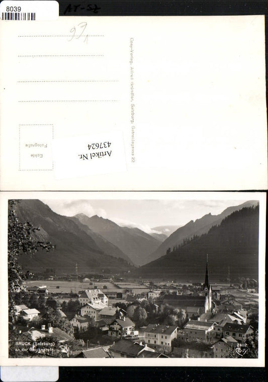 437624,Bruck an d. Glocknerstraße Totale Bergkulisse pub Cosy 2402