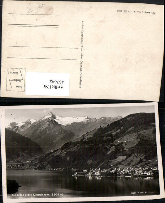 437642,Zell am See Totale geg. Kitzsteinhorn Bergkulisse