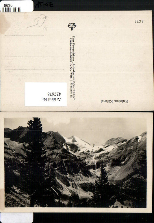 437678,Ferleiten Käfertal b. Fusch Bergkulisse