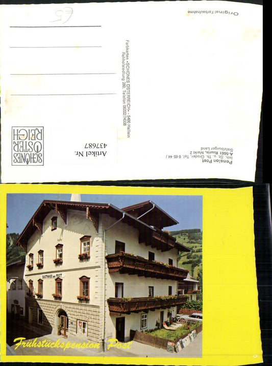 437687,Rauris Pension Post