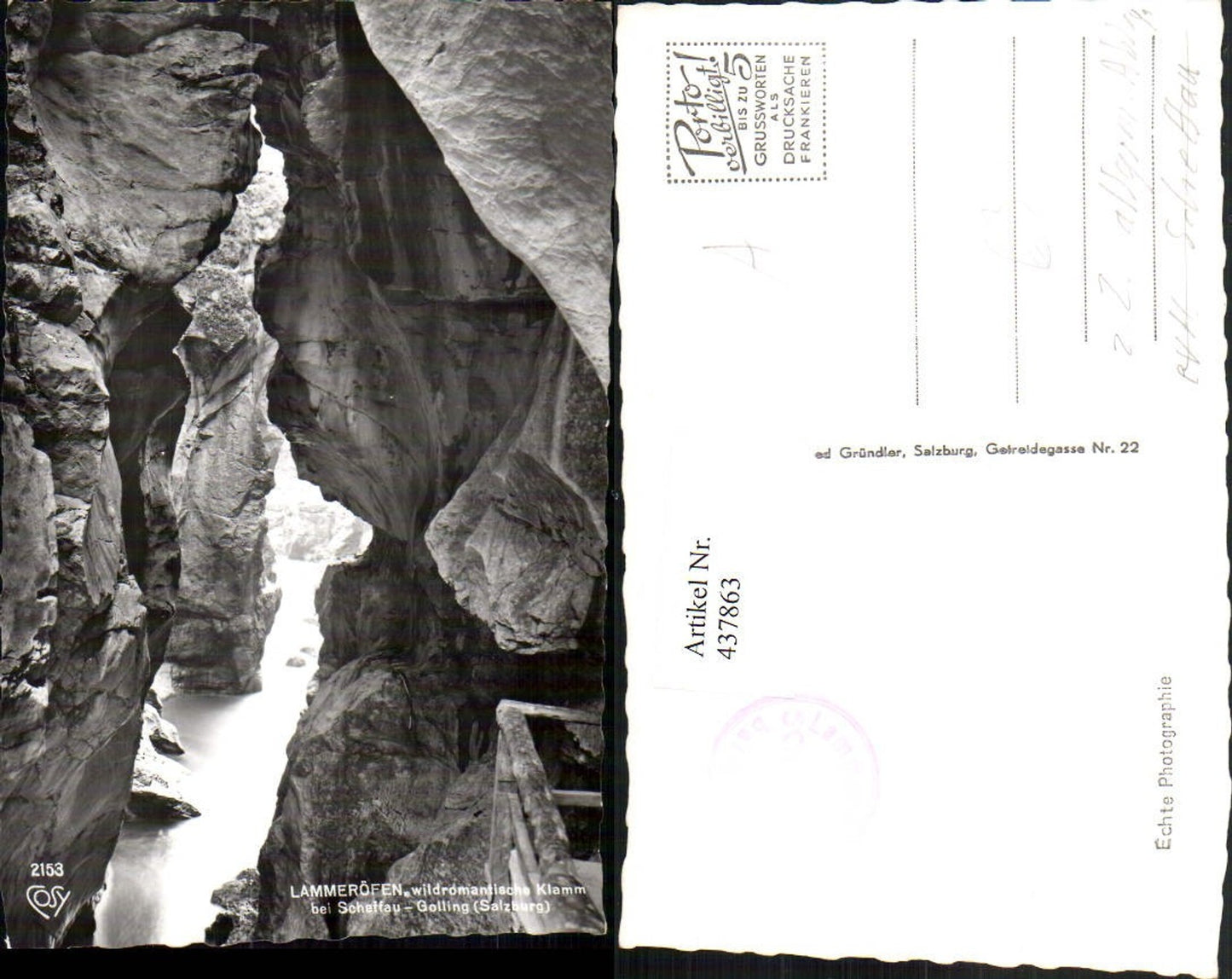 437863,Lammeröfen b. Scheffau Golling Klamm Schlucht pub Cosy 2163