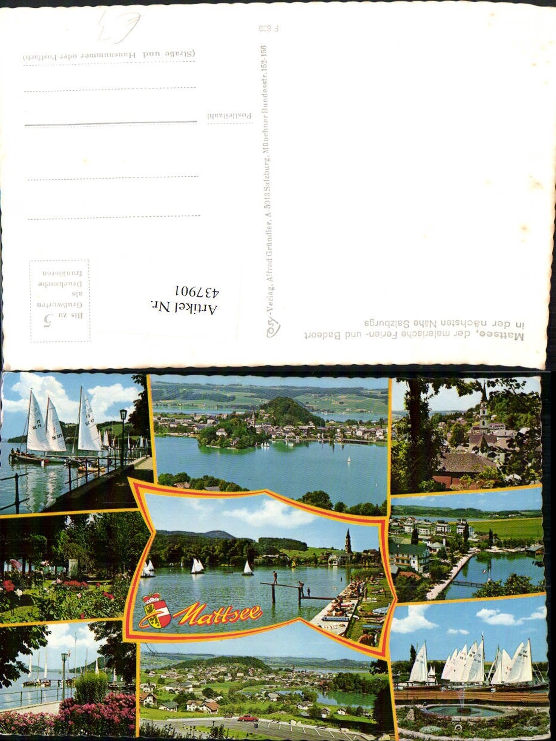 437901, Mattsee Total sailboats beach park multi-view map