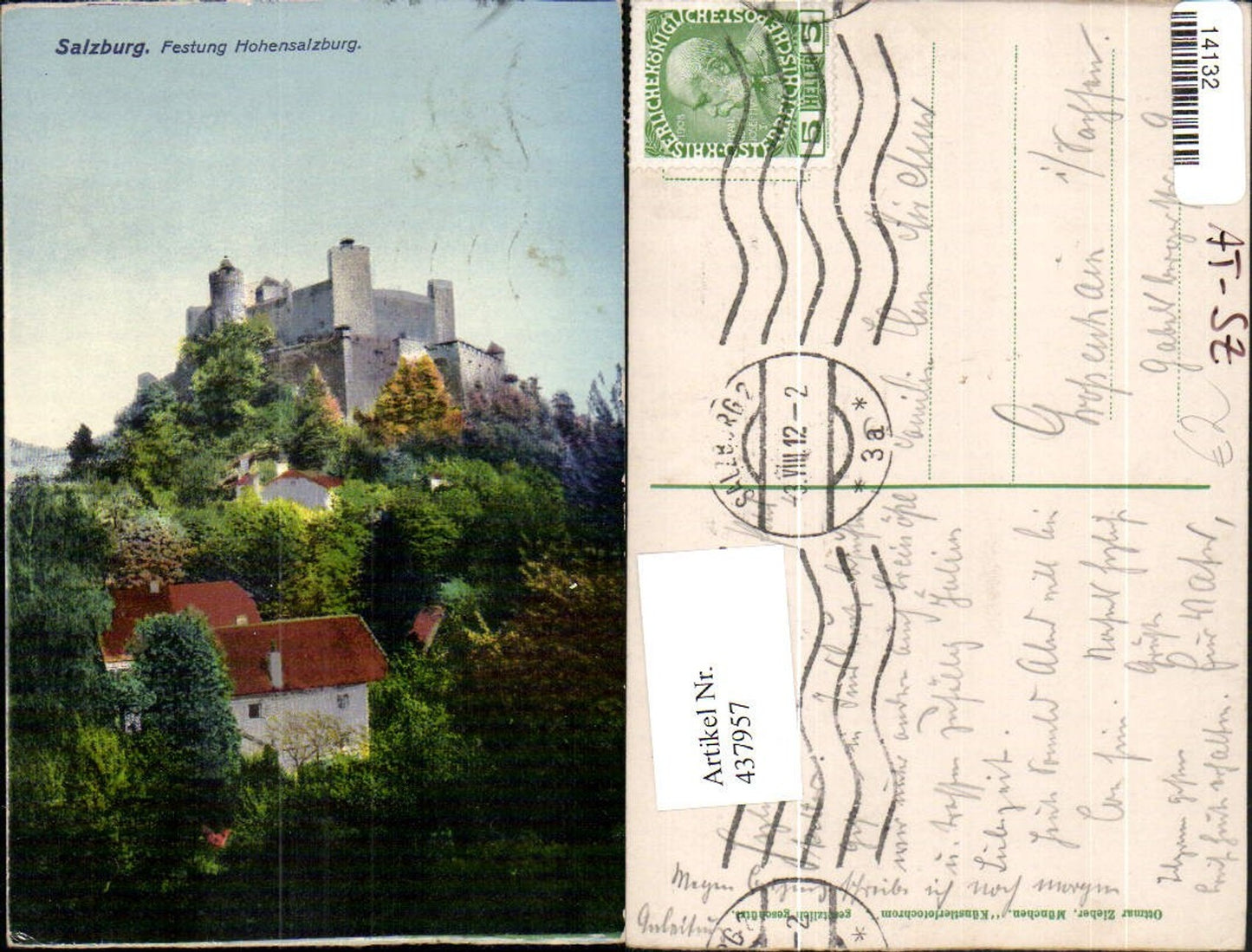 437957,Salzburg Festung Hohensalzburg pub Ottmar Zieher