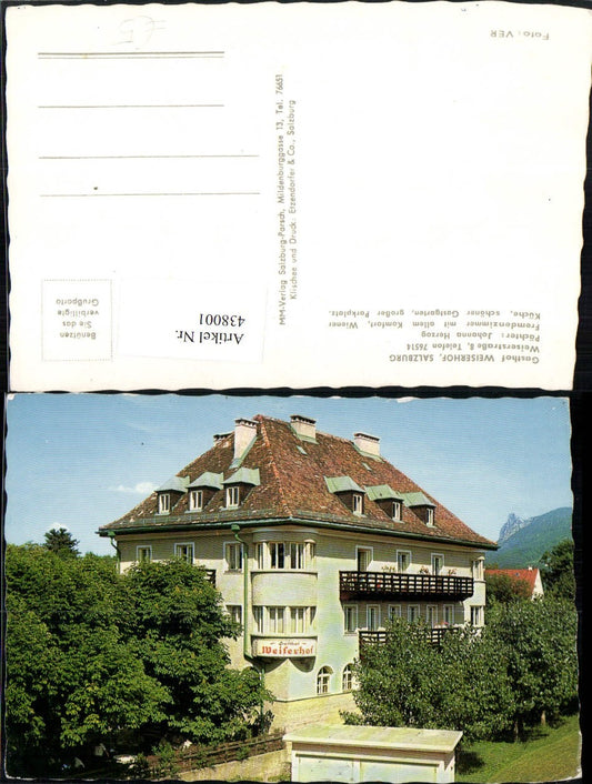 438001,Salzburg Gasthof Weiserhof
