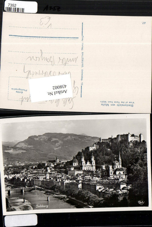 438002,Salzburg Totale m. Festung von Mülln pub Cosy