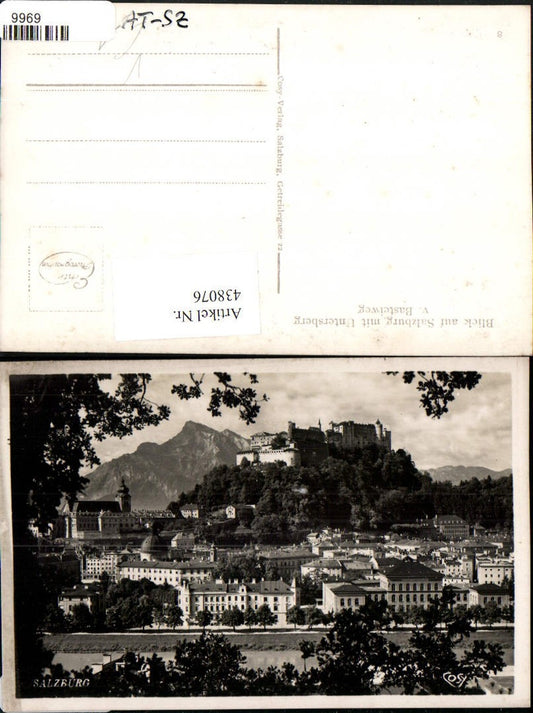 438076,Salzburg Teilansicht m. Festung geg. Untersberg pub Cosy