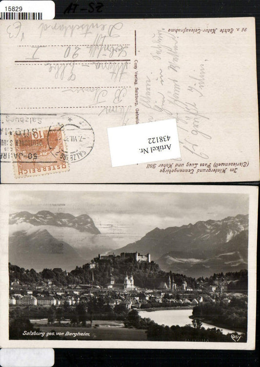 438122,Salzburg Totale m. Festung von Bergheim Bergkulisse pub Cosy