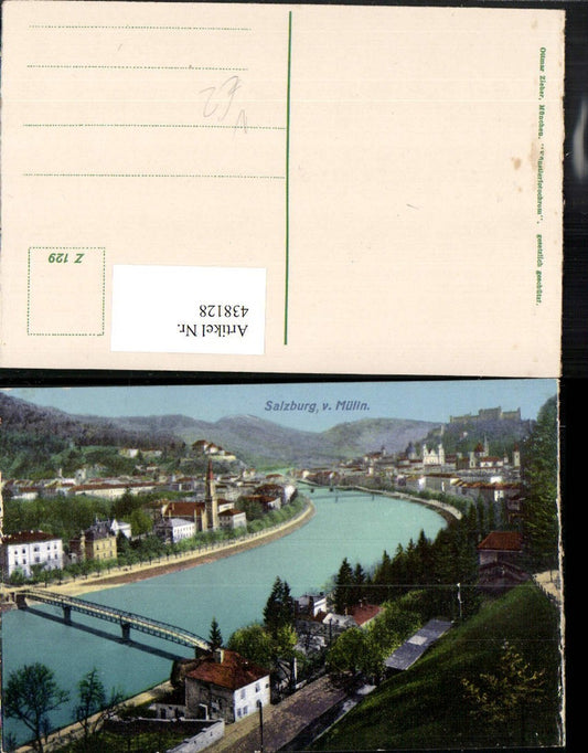438128,Salzburg Totale von Mülln pub Ottmar Zieher 129