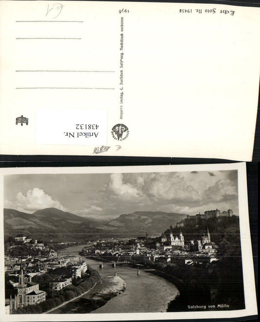 438132,Salzburg Totale von Mülln