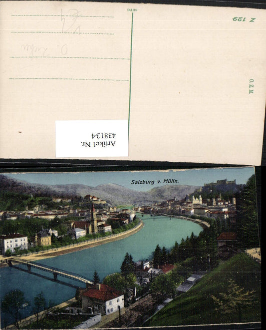 438134,Salzburg Totale von Mülln pub Ottmar Zieher 129